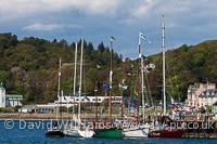 Yachts at North Pier, Oban.